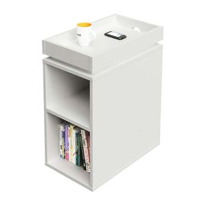Mesa Auxiliar multiusos Géminis color Blanco TU MESITA
