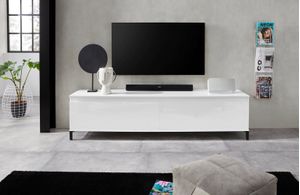 Mesa de TV moderna Jared color Blanco TU MESITA