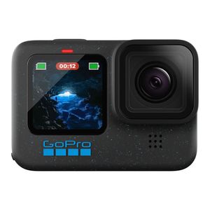 Cámara de acción GoPro Hero 12 Black 5.3K, 27MP, pantalla táctil fija,  sumergible 10 metros