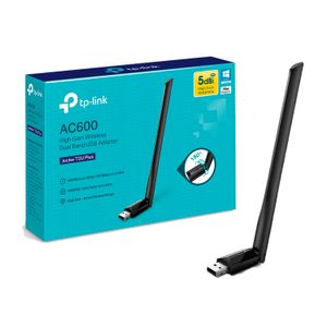 Adaptador Usb Wifi Archer T2u Plus Tp Link Ac600 Dual Band
