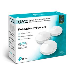 Mesh Sistema Wifi Deco M5 3 Pack Tp Link Ac1300 5 Ghz 2,4 Ghz