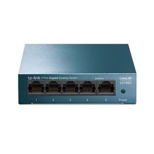 Switch Ls105g Tp Link con 5 Puertos 10,100,1000 Mbps