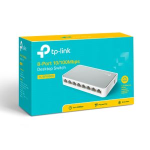 Switch Tl Sf1008d Tp Link con 8 Puertos de 10,100mbps