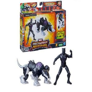 Figura Marvel Mech Strike 3.0 Pantera Negra