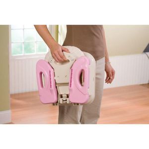 Silla de Comer para Bebé Summer Infant Deluxe Comfort Folding Booster Rosado