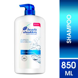 Shampoo Control Caspa Head and Shoulders Limpieza Renovadora - Frasco 850 ML