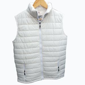 Chaleco Acolchada Caballero Blanco