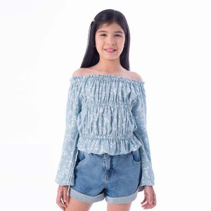Blusas Moda Popelina Niña Lucy