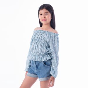Blusas Moda Popelina Niña Lucy