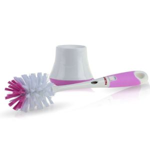 Escobilla 2 En1 Biberón y Tetina Para Bebé Nuby Rosado