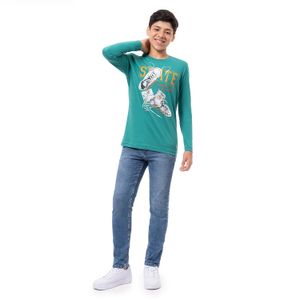 Pantalon Moda Denim Stretch Niño Coper