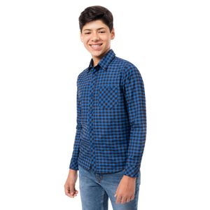 Camisa Moda Cuadros Niño Hakudoshi