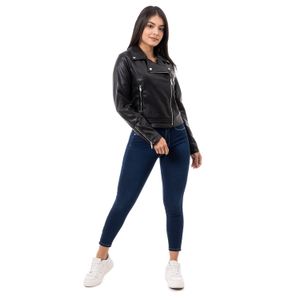 Casaca Cuerina Mujer Solangy