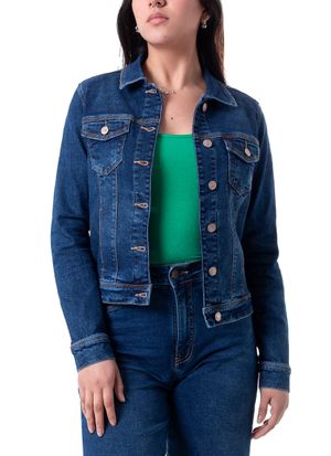 Casaca Denim Stretch Mujer Fontana