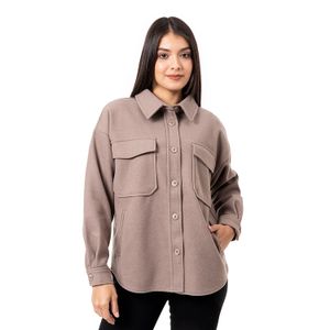 Casacas Moda Paño Mujer Nakya
