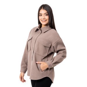 Casacas Moda Paño Mujer Nakya