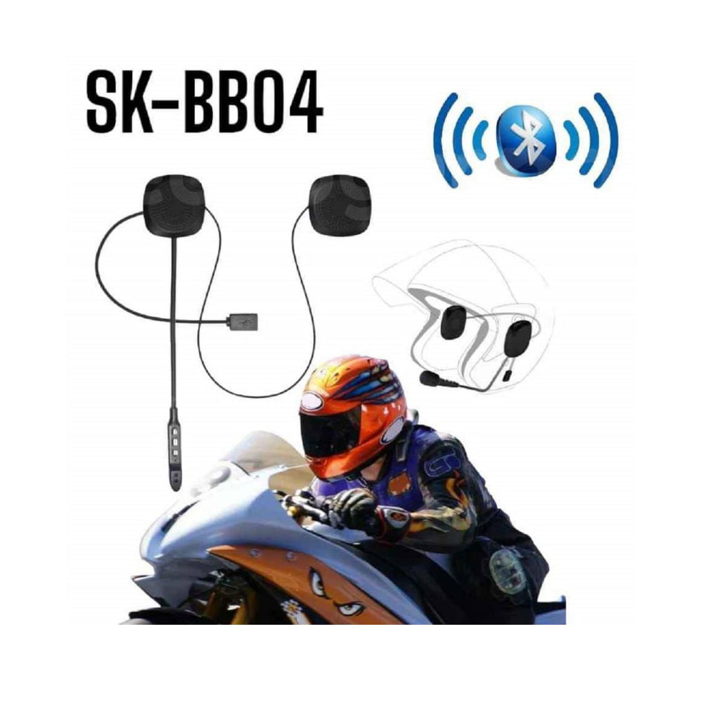 Auricular Bluetooth para Casco Seisa – Moto Repuestos Calle Blancos