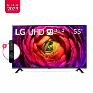 Televisor LG 55 Pulg. LED Smart TV UHD 4K con ThinQ AI 55UR7300PSA