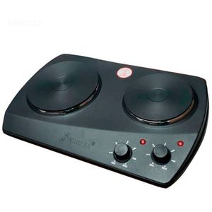 Cocina Eléctrica 2 Hornillas FZ-203D3N Negro