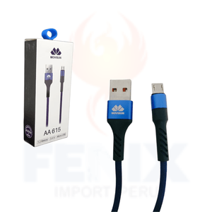 Cable Microusb Movisun Aa-615 AZUL MARINO