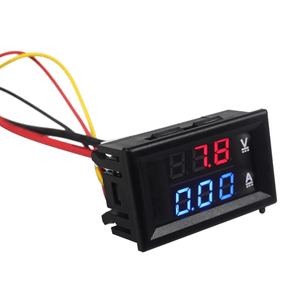 Indicador De Voltaje y Amperaje Pantalla Led Dual 12v