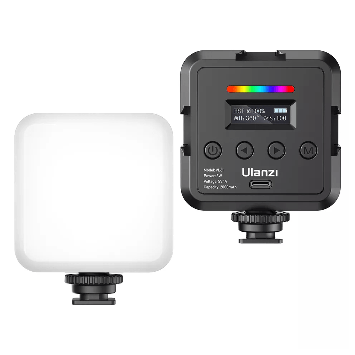 Mini Luz Led Profesional Ulanzi Vl61 Rgb Recargable Portátil Fotos ...