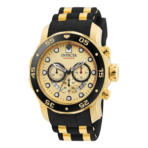 Reloj Para Hombre Invicta 17566 Acuático Analógico Color Negro 1018311