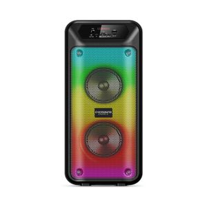Parlante portátil Eversound EV5004DYNAMIC4 luces LED con micrófono