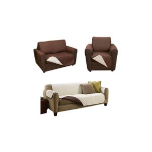Cobertor Impermeable para Muebles de 1, 2 y 3 Cuerpos - Marrón