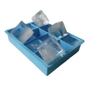 Cubeta de Hielo de Silicona KIOXX 12 Cavidades Celeste