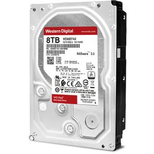 Disco Duro NAS WD 8TB Red 7200 RPM Sata III 3.5" HDD OEM - WD80EFBX