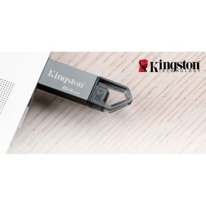 Memoria Flash USB 3.1 Kingston 64GB DataTraveler Mini Gris DTMRX/64GB