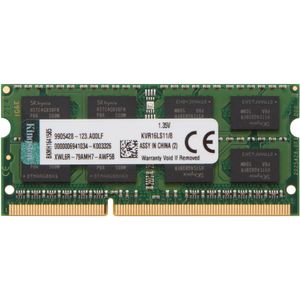 Memoria RAM Kingston ValueRAM 8GB DDR3L SODIMM 1600 MHz KVR16LS11/8