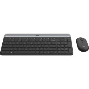 Kit Teclado y Mouse Logitech MK470 Slim Wireless 2.4 GHz Español Negro - 920-009266
