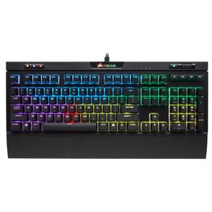 Teclado Mecánico Gamer STRAFE RGB MK2 CHERRY MX Red CH-9104110-SP