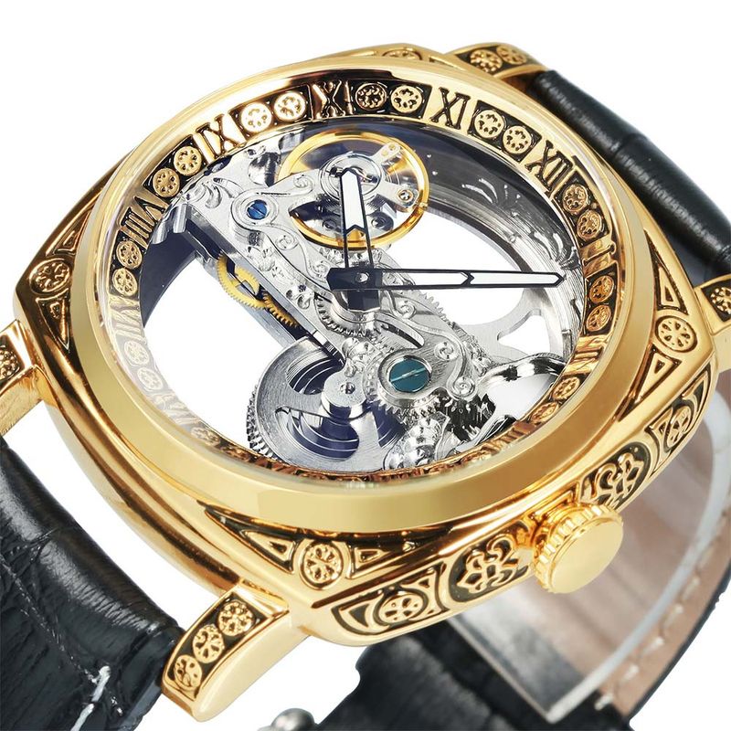 Reloj Forsining Cuero Negro 378 1000932866