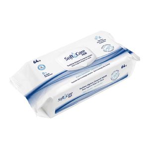 Toallitas Húmedas para Adultos Lea Soft & Care 64 Unidades