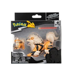Figura Pokemon Growlithe-Arcanine Multipack X2