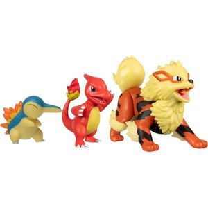 Figura Pokemon Batalla Pack X3