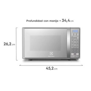 Horno Microondas Electrolux EMDO20S2GSRUG 20Litros