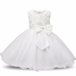 Vestido Niña Pequeña Blanco Genieka Little Girl White