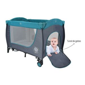 Cuna Corral Para Bebe Baby Circus Azul