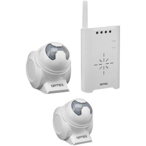Kit Optex Wireless 2000 de Sensor Y Anunciador para Entrada de Vehículos