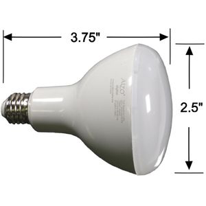 Paquete de 4 Bombillas Led de Espectro Completo Alzo Joyous Light Par20 Regulables de 6W 120V