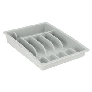 Organizador Cubiertos Bambú con Divisiones 38,5x31x6,5 cm