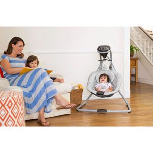 Silla Mecedora para Bebé Graco Columpio Graco Simple Sway Abbington