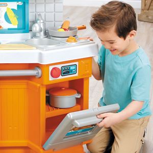 Cocina Para Niños Little Tikes Grown Naranja