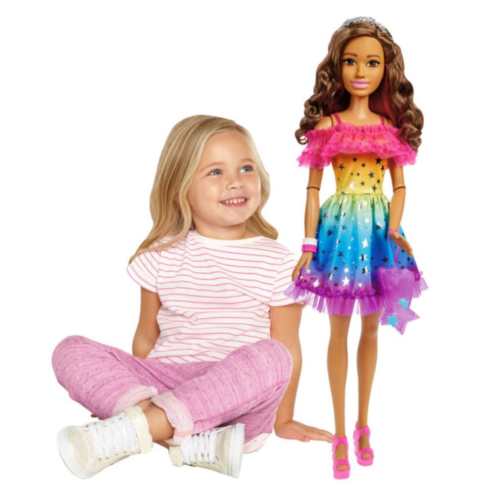 Muneca Barbie Large Dolls Latina Real Plaza