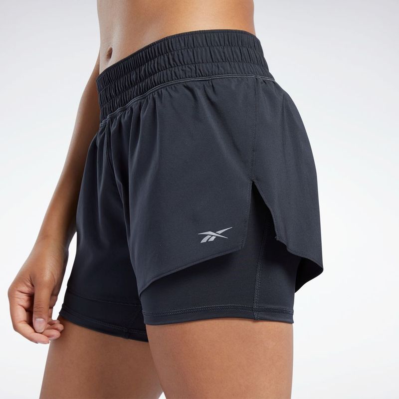 Short Deportivo para Mujer Reebok Gr9511 Wor Run 2 In 1 Short