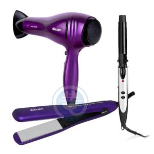 Tricombo Siegen Alisadora SG 4750 y Secador 2200W y Rizador de 25mm